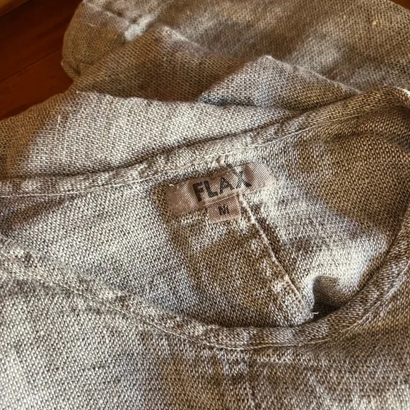 Flax Heathered Gray Knit Top - Picture 8 of 8